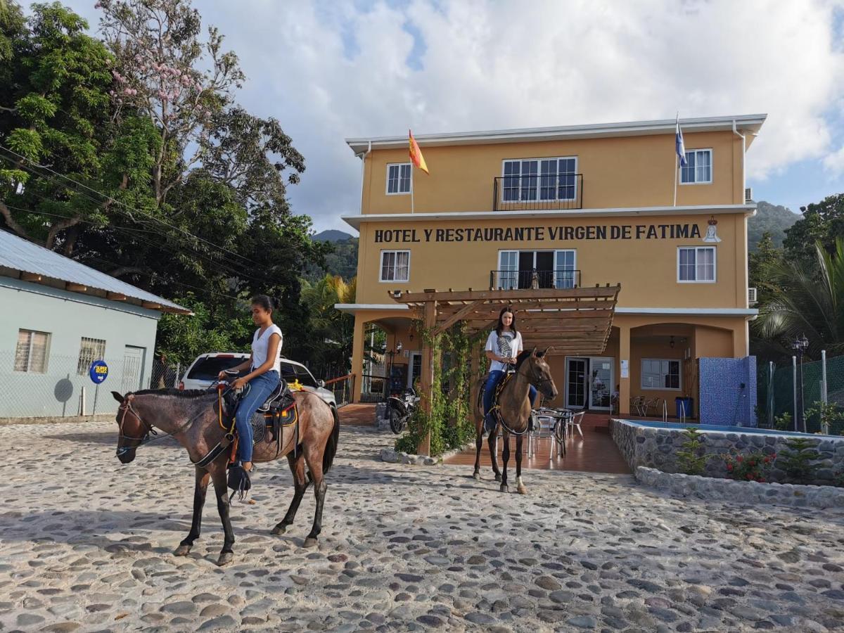 Hotel y Restaurante Virgen de Fátima La Ceiba Exterior foto